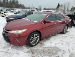 Toyota salvage cars for sale: 2015 Toyota Camry LE