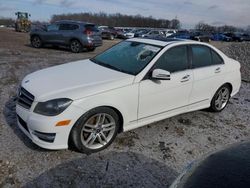 Mercedes-Benz c-Class salvage cars for sale: 2014 Mercedes-Benz C 300 4matic