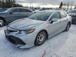 Toyota salvage cars for sale: 2018 Toyota Camry L