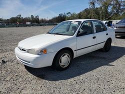 Toyota Corolla salvage cars for sale: 2000 Toyota Corolla VE