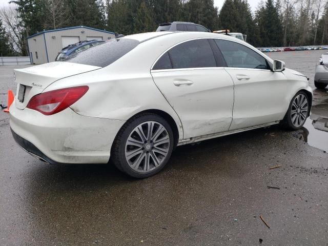 2017 Mercedes-Benz CLA 250 4matic