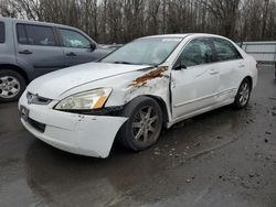 Honda Accord salvage cars for sale: 2004 Honda Accord EX