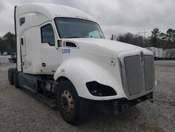 Salvage trucks for sale at Loganville, GA auction: 2019 Kenworth Construction T680