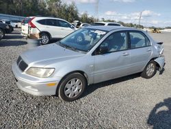 Mitsubishi Lancer salvage cars for sale: 2002 Mitsubishi Lancer ES