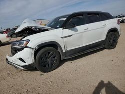 Salvage cars for sale from Copart Amarillo, TX: 2021 Volkswagen Atlas Cross Sport SE