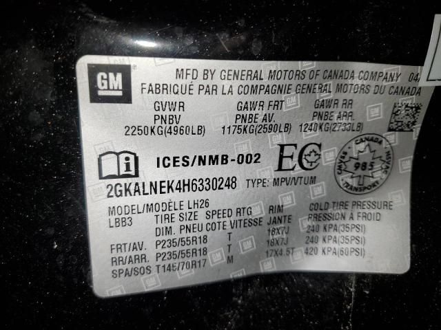 2017 GMC Terrain SLE