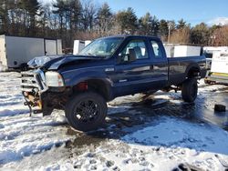 Salvage trucks for sale at Exeter, RI auction: 2006 Ford F250 Super Duty