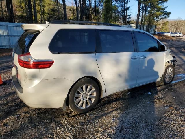 2015 Toyota Sienna XLE