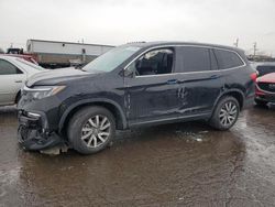 Honda Pilot salvage cars for sale: 2021 Honda Pilot EXL