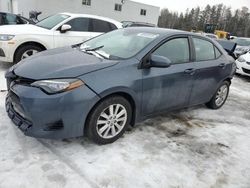 Toyota salvage cars for sale: 2017 Toyota Corolla L