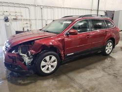 2012 Subaru Outback 2.5i Limited en venta en Avon, MN