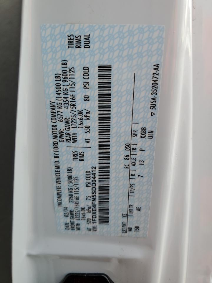 2025 Ford Econoline E450 Super Duty Cutaway Van