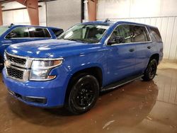 Chevrolet salvage cars for sale: 2017 Chevrolet Tahoe Police