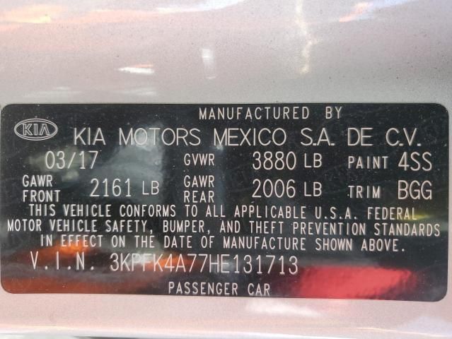 2017 KIA Forte LX