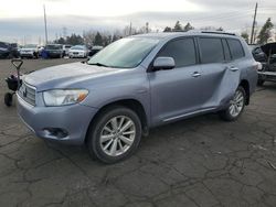 Vehiculos salvage en venta de Copart Denver, CO: 2008 Toyota Highlander Hybrid