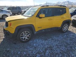 Jeep salvage cars for sale: 2016 Jeep Renegade Latitude