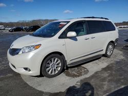 Toyota Sienna xle salvage cars for sale: 2017 Toyota Sienna XLE