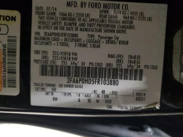 2015 Ford Fusion SE