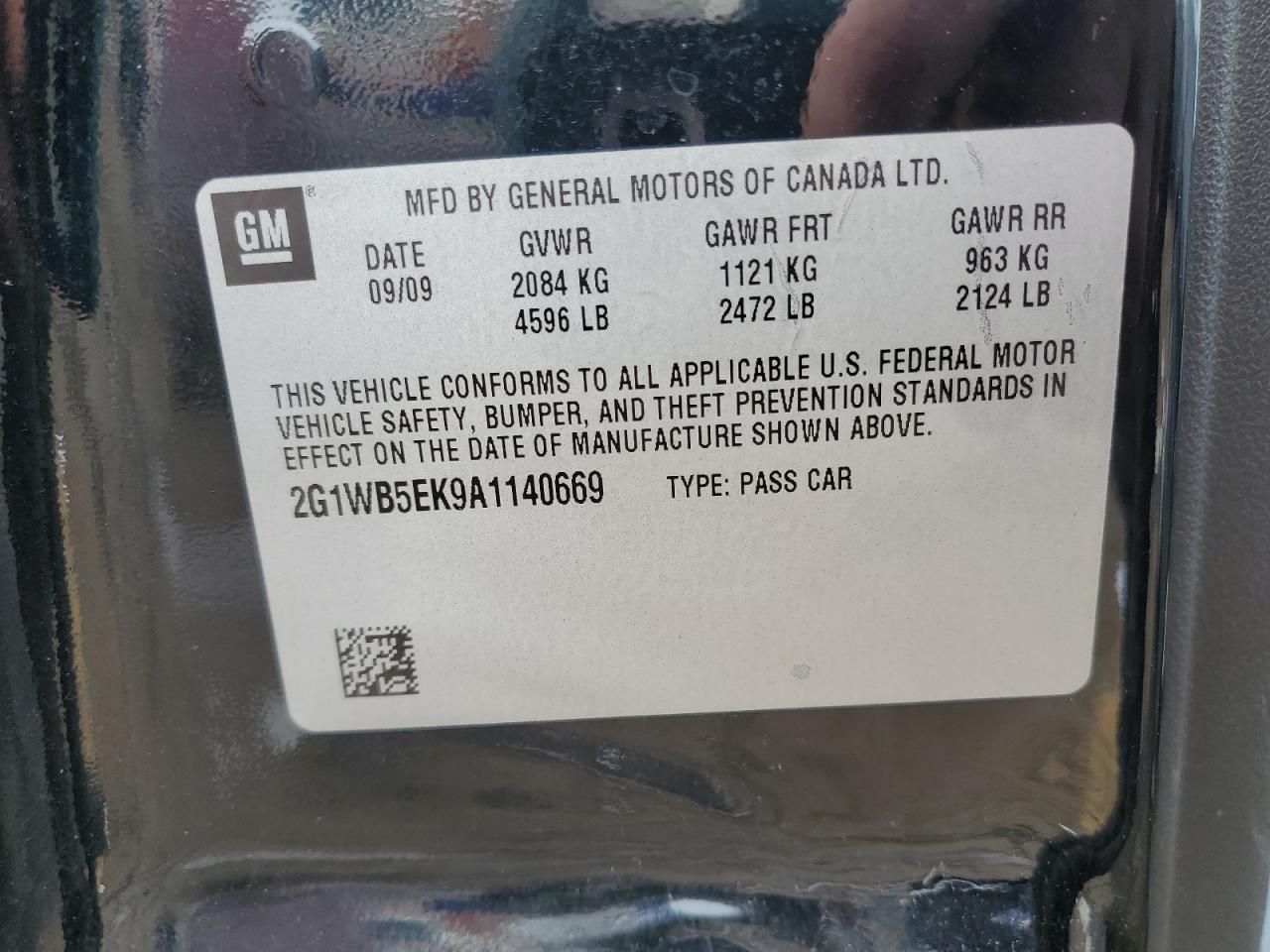 2010 Chevrolet Impala lt