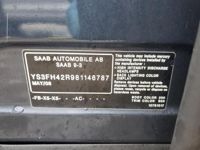 2008 Saab 9-3 Aero