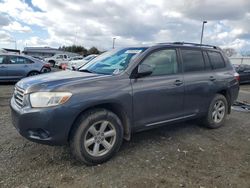 Toyota Highlander salvage cars for sale: 2010 Toyota Highlander