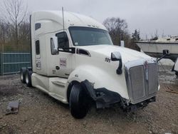 Salvage trucks for sale at Madisonville, TN auction: 2018 Kenworth Construction T680