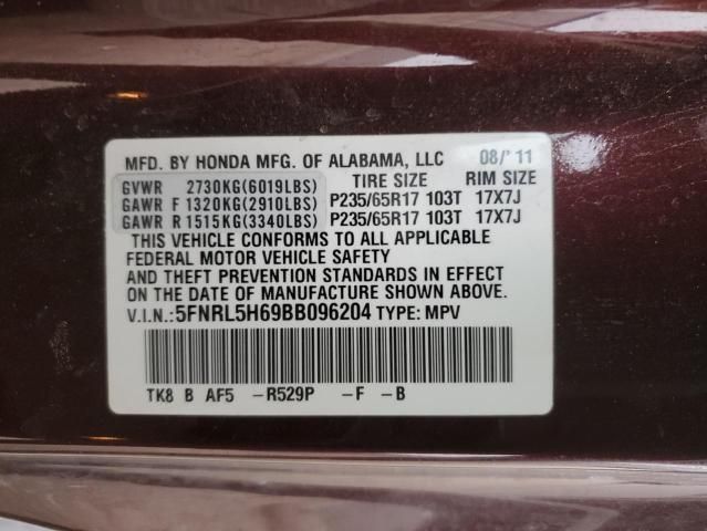 2011 Honda Odyssey EXL