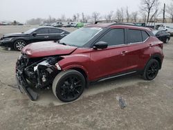 Nissan salvage cars for sale: 2021 Nissan Kicks SR