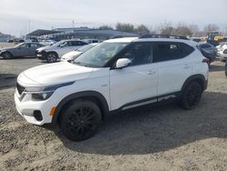 KIA salvage cars for sale: 2022 KIA Seltos Nightfall