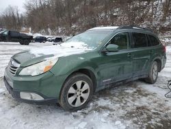 Subaru salvage cars for sale: 2010 Subaru Outback 2.5I Premium