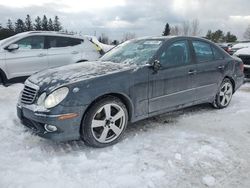 Mercedes-Benz salvage cars for sale: 2009 Mercedes-Benz E 350 4matic