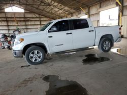 Toyota Tundra salvage cars for sale: 2016 Toyota Tundra Crewmax SR5