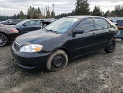 Toyota salvage cars for sale: 2007 Toyota Corolla CE