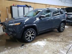 Salvage cars for sale from Copart Kincheloe, MI: 2016 Jeep Cherokee Trailhawk