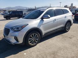 Hyundai Santa fe salvage cars for sale: 2017 Hyundai Santa FE SE