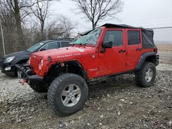 Salvage cars for sale from Copart Cicero, IN: 2010 Jeep Wrangler Unlimited Rubicon