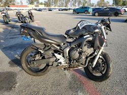 Yamaha salvage cars for sale: 2006 Yamaha FZ6 S