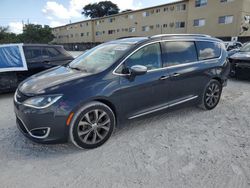 Chrysler Pacifica salvage cars for sale: 2019 Chrysler Pacifica Limited