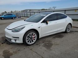 Salvage cars for sale from Copart Bakersfield, CA: 2019 Tesla Model 3