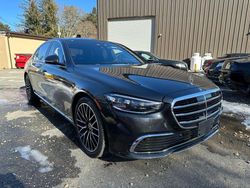 Mercedes-Benz s-Class salvage cars for sale: 2022 Mercedes-Benz S 500 4matic