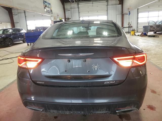 2015 Chrysler 200 S