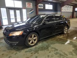 Volkswagen Passat salvage cars for sale: 2013 Volkswagen Passat SE