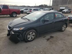 Honda Civic salvage cars for sale: 2015 Honda Civic LX