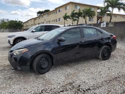 Toyota Corolla salvage cars for sale: 2016 Toyota Corolla L