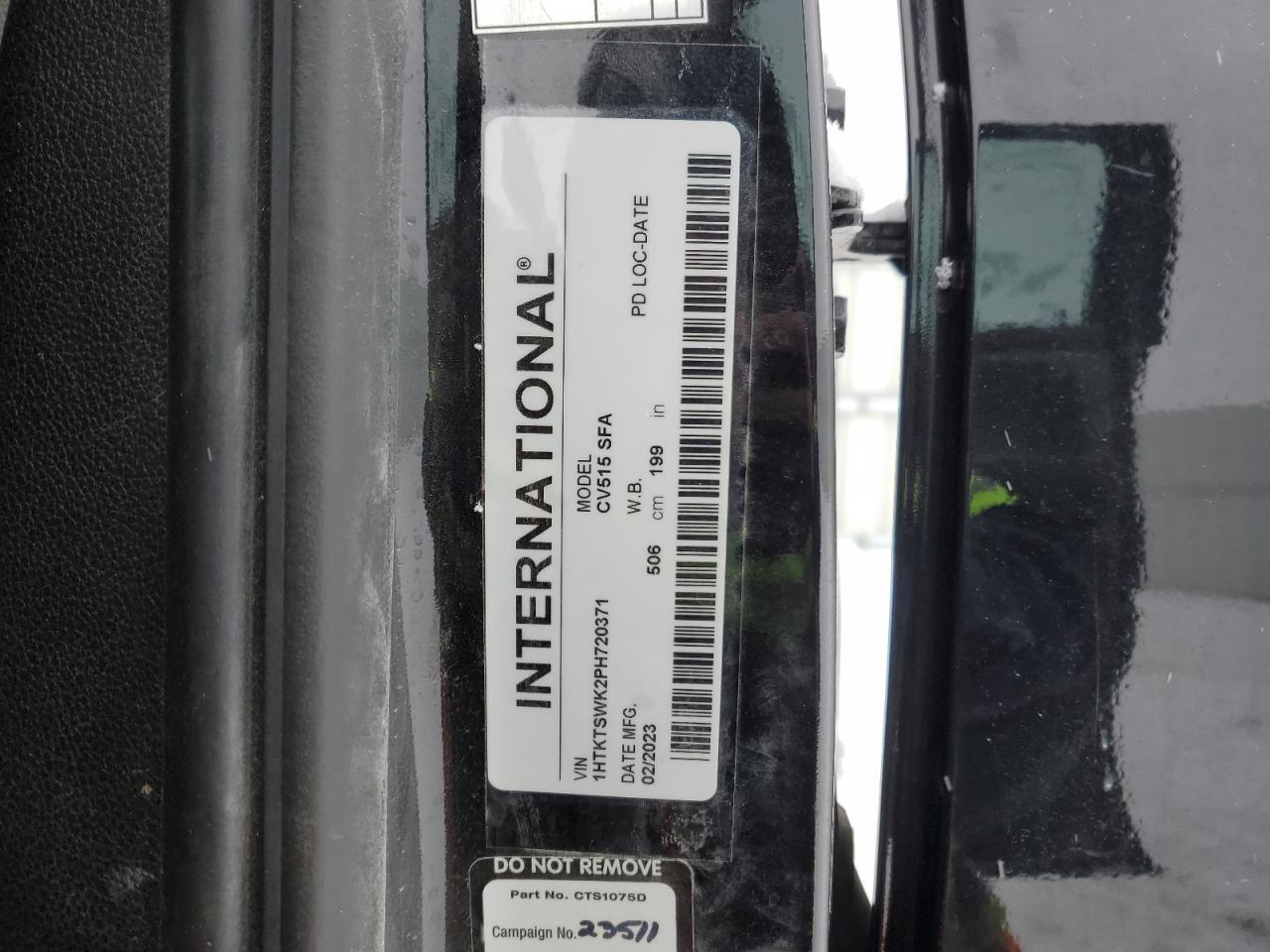 2023 International CV515