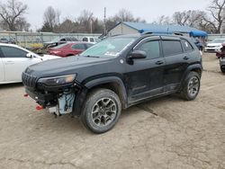 Jeep salvage cars for sale: 2020 Jeep Cherokee Trailhawk