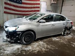 Salvage cars for sale from Copart Lyman, ME: 2017 Nissan Sentra S