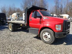 Ford f750 salvage cars for sale: 2019 Ford F750 Super Duty Dump Flatbed Truck