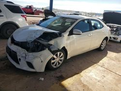 Toyota Corolla salvage cars for sale: 2016 Toyota Corolla L