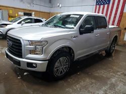 Salvage cars for sale from Copart Kincheloe, MI: 2016 Ford F150 Supercrew